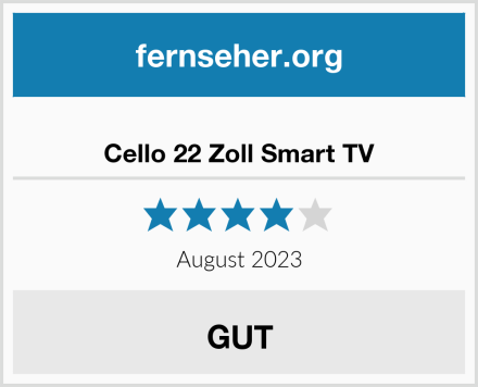  Cello 22 Zoll Smart TV Test