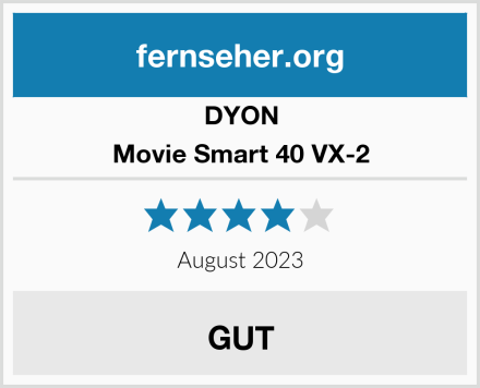 DYON Movie Smart 40 VX-2 Test