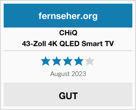 CHiQ 43-Zoll 4K QLED Smart TV Test