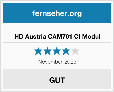  HD Austria CAM701 CI Modul Test