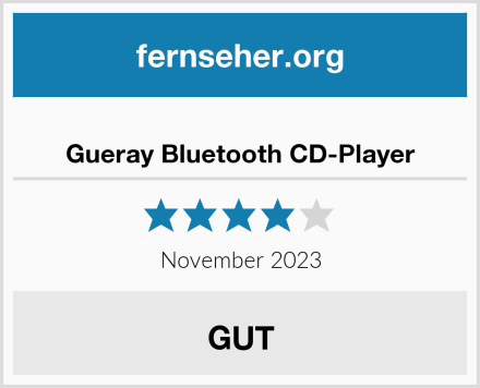  Gueray Bluetooth CD-Player Test