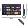 SMART TECH FHD LED Android Smart TV 40 Zoll